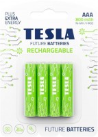 Фото - Аккумулятор / батарейка Tesla Rechargeable+ 4xAAA 800 mAh 