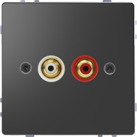 Фото - Розетка Schneider Merten MTN4350-6034 графит
