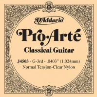 Фото - Струны DAddario Single Pro-Arte Nylon 40 