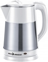 Фото - Электрочайник SeaBreeze SB-016 1500&nbsp;Вт 2.5&nbsp;л  белый