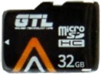 Фото - Карта памяти GTL microSD class 10 UHS-I + SD adapter 64 ГБ