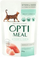 Фото - Корм для кошек Optimeal Adult Sterilised with Turkey Pouch  12 pcs