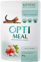 Фото - Корм для кошек Optimeal Kitten Chicken Pouch  12 pcs