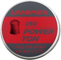 Фото - Пули и патроны Umarex Power Ton 4.5 mm 1.05 g 250 pcs 