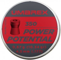 Фото - Пули и патроны Umarex Power Potential 4.5 mm 0.67 g 350 pcs 
