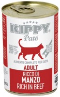 Фото - Корм для кошек Kippy Adult Pate Rich in Beef 400 g 