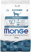 Фото - Корм для кошек Monge Speciality Line Monoprotein Sterilised Trout  400 g