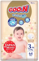 Фото - Подгузники Goo.N Premium Soft Diapers M / 64 pcs 