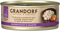 Фото - Корм для кошек Grandorf Adult Canned with Chicken Breast/Salmon  6 pcs