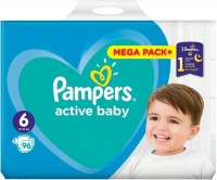 Фото - Подгузники Pampers Active Baby 6 / 96 pcs 