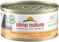 Фото - Корм для кошек Almo Nature HFC Natural Tuna/Shrimps  70 g 48 pcs