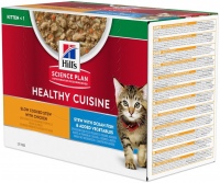 Фото - Корм для кошек Hills SP Healthy Cuisine Kitten Chicken/Fish  24 pcs