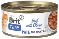 Фото - Корм для кошек Brit Care Pate Adult Beef with Olived 