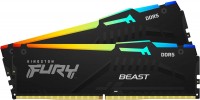 Оперативная память Kingston Fury Beast DDR5 RGB 2x8Gb KF556C36BBEAK2-16