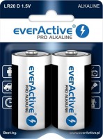 Фото - Аккумулятор / батарейка everActive Pro Alkaline 2xD 