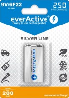 Фото - Аккумулятор / батарейка everActive Silver Line 1xKrona 250 mAh 