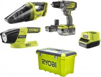 Фото - Набор электроинструмента Ryobi R18PDBL-252VTT 