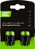 Фото - Аккумулятор / батарейка Green Cell  4xAAA 800 mAh