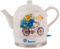 Фото - Электрочайник Domotec MS-2801 1500&nbsp;Вт 1.7&nbsp;л  белый
