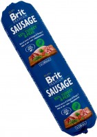 Фото - Корм для собак Brit Premium Sausage Turkey/Peas 0.8 kg 