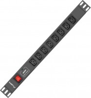 Фото - Сетевой фильтр / удлинитель Lanberg PDU-08I-0200-C20 