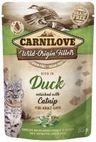 Фото - Корм для кошек Carnilove Rich in Duck with Catnip 85 g 