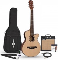 Фото - Гитара Gear4music 3/4 Single Cutaway Electro Acoustic Guitar Amp Pack 
