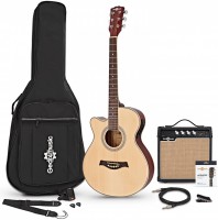 Фото - Гитара Gear4music Single Cutaway Left Handed Electro Acoustic Guitar Amp Pack 