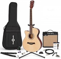 Фото - Гитара Gear4music Single Cutaway Left Handed Electro Acoustic Guitar Complete Pack 