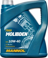 Фото - Моторное масло Mannol 7505 Molibden 10W-40 4 л