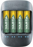 Фото - Зарядка аккумуляторных батареек Varta Eco Charger + 4xAA 2100 mAh 