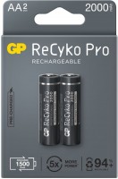 Фото - Аккумулятор / батарейка GP ReCyko Pro 2xAA 2000 mAh 