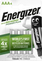 Фото - Аккумулятор / батарейка Energizer Power Plus  4xAAA 700 mAh