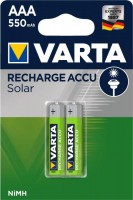 Фото - Аккумулятор / батарейка Varta Rechargeable Accu 2xAAA 550 mAh 