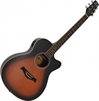 Фото - Гитара Gear4music Thinline Electro-Acoustic Travel Guitar 