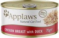 Фото - Корм для кошек Applaws Adult Canned Chicken Breast with Duck  70 g