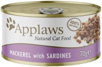 Фото - Корм для кошек Applaws Adult Canned Mackerel with Sardine  70 g