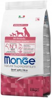 Фото - Корм для собак Monge Speciality All Breed Puppy/Junior Beef/Rice 2.5 kg 