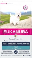 Фото - Корм для собак Eukanuba Breed Specific Adult West Highland White Terrier 2.5 kg 