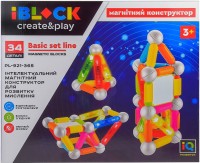 Фото - Конструктор iBlock Magnetic Blocks PL-921-365