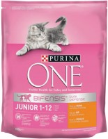 Фото - Корм для кошек Purina ONE Junior Dual Defense with Chicken  800 g