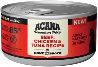 Фото - Корм для кошек ACANA Premium Pate/Beef/Chicken/Tuna Recipe 0.09 kg 