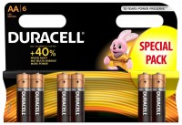 Фото - Аккумулятор / батарейка Duracell 6xAA Duralock Basic 