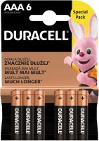 Фото - Аккумулятор / батарейка Duracell 6xAAA Duralock Basic 