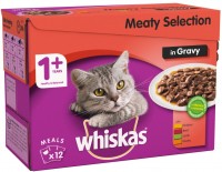 Фото - Корм для кошек Whiskas 1+ Meat Selection in Gravy 12 pcs 