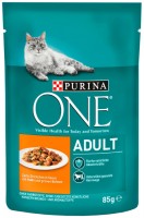 Фото - Корм для кошек Purina ONE Adult Chicken/Green Beans Pouch 12 pcs 