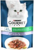 Фото - Корм для кошек Gourmet Perle Gravy Veal/Vegetables 85 g 