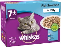 Фото - Корм для кошек Whiskas 7+ Fish Selection in Jelly 12 pcs 