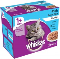 Фото - Корм для кошек Whiskas 1+ Fish Favourites in Jelly  12 pcs