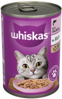 Фото - Корм для кошек Whiskas 1+ Can with Salmon in Jelly 400 g  24 pcs